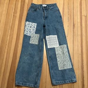 Ghanda Patchwork Jeans, size US 4